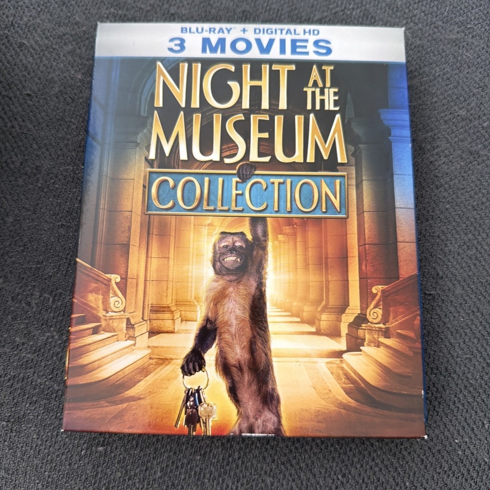 Night At The Museum 3-Movie Collection Bluray Trilogy